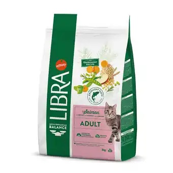 Zooplus 3kg Libra volwassen kattenvoer met zalm en rijst aanbieding