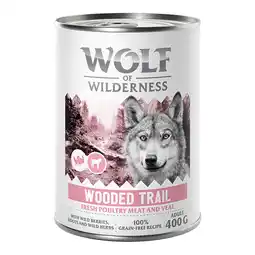 Zooplus Wolf of Wilderness Adult 'Expedition' 6 x 400 g aanbieding