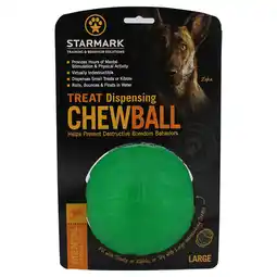 Zooplus Starmark Treat Dispensing Chew Ball L ca.Ø10 Hond aanbieding