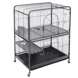Zooplus TIAKI knaagdierenkooi Villa hoofdkooi 79 x 52 x 99,5 cm aanbieding