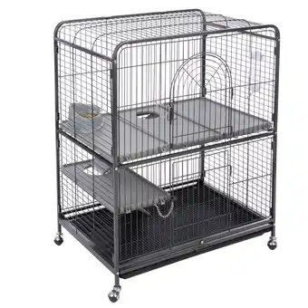 Zooplus TIAKI knaagdierenkooi Villa hoofdkooi 79 x 52 x 99,5 cm aanbieding