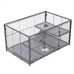 Zooplus TIAKI knaagdierenkooi Villa 79 x 52 x 42,5 cm uitbreidingsset, voor knaagdieren aanbieding