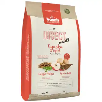 Zooplus 800g Bosch HPC Adult Insect, Appel & Tapioca droog hondenvoer aanbieding