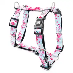 Zooplus Max & Molly H-tuigje Cherry Bloom M: 53-69 cm borstomvang hond aanbieding