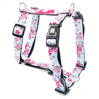 Zooplus Max & Molly H-tuigje Cherry Bloom M: 53-69 cm borstomvang hond aanbieding
