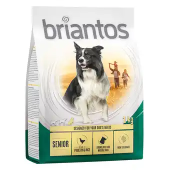 Zooplus 1kg Briantos Senior met Gevogelte en Rijst aanbieding