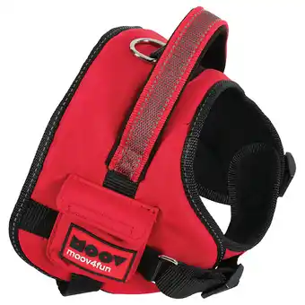 Zooplus Zolux Moov Verstelbaar harnas rood camouflage Maat S 50-66cm hond aanbieding