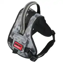 Zooplus Zolux Moov Verstelbaar Harnas Grijs Camouflage Maat L 62-82cm hond aanbieding