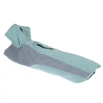 Zooplus Nomad Tales Spirit Regenjas Reflecterend Mint ca. 45cm ruglengte hond aanbieding