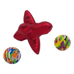 Zooplus KONG Actief kattenspeeltje Jacks 3 stuks aanbieding