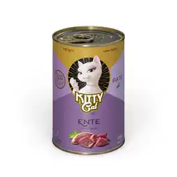 Zooplus 6x400g Kitty Cat Adult Pate Eend natvoer voor katten aanbieding