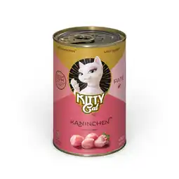 Zooplus 6x400g Kitty Cat Adult Pate konijn natvoer voor katten aanbieding