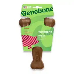 Zooplus Benebone Wishbone Bacon Medium kauwspeeltje voor honden aanbieding
