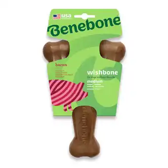 Zooplus Benebone Wishbone Bacon Medium kauwspeeltje voor honden aanbieding