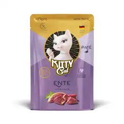Zooplus 6x85g Eend Kitty Cat Pate natvoer voor katten aanbieding