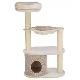 Zooplus Trixie krabpaal Alessia lichtgrijs/zand kat aanbieding
