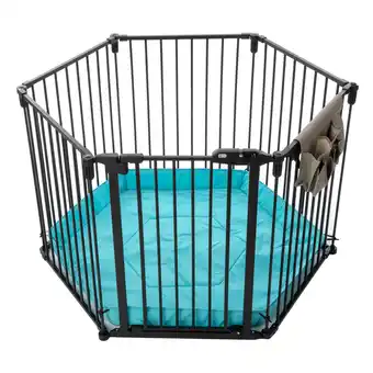 Zooplus Modern Living Laufgitter Ronda Ø118x76cm Hund aanbieding