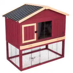 Zooplus TIAKI konijnenhok All Seasons L117xB73,8xH115,5cm klein dier aanbieding