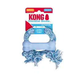 Zooplus Kong Puppy Goodie Bone met touw Gr. XS hondenspeeltje aanbieding