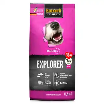 Zooplus 12,5kg Belcando Baseline Explorer droogvoer voor honden aanbieding