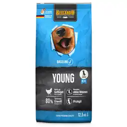 Zooplus 12,5kg Belcando Baseline Young droog hondenvoer aanbieding