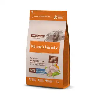 Zooplus Nature's Variety Healthy Grains Medium/Maxi Adult Witvis - 3 kg aanbieding