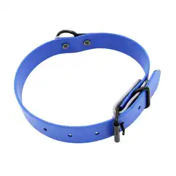 Zooplus Heimband tweekleurig geklonken blauw/grijs 25mm breed, 40cm lang hond aanbieding