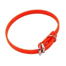 Zooplus Heim halsband geklonken fel oranje 32-39cm nekomtrek, 13mm brede hond aanbieding