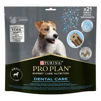 Zooplus 345g PURINA PRO PLAN Dental Care voor kleine honden hondensnacks aanbieding