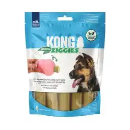 Zooplus 227g maat M/L KONG Ziggies Enhanced Puppy Snacks voor honden aanbieding