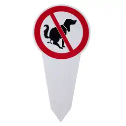 Zooplus TIAKI gazonbord Hier geen hondenpoep aanbieding