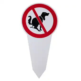 Zooplus TIAKI gazonbord Hier geen hondenpoep aanbieding