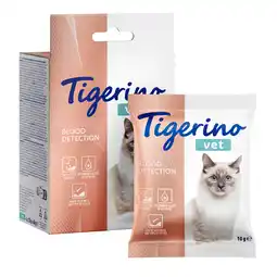 Zooplus 4x 10g Tigerino VET - ontdekking van bloed in kattenurine kattenbakvulling additief aanbieding