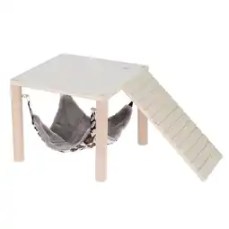 Zooplus TIAKI platform met hangmat 28x 28x 23cm klein dier aanbieding