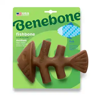 Zooplus Benebone Fishbone Medium ca. L 18 x B 11,5 cm Kauwspeeltje voor honden aanbieding