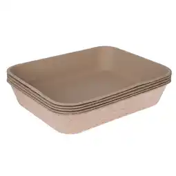 Zooplus TIAKI wegwerp kattenbak Alba set van 5 aanbieding
