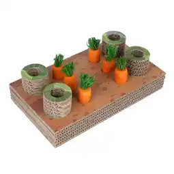 Zooplus L24xB14xH6cm Wortel patch TIAKI intelligentie speelgoed voor kleine dieren aanbieding