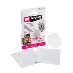 Zooplus Ferplast Elektronisch geurfilter Genicair vervangingsfilter (2 stuks) kat aanbieding