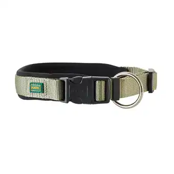 Zooplus HUNTER Neopreen halsband Vario Plus, olijf/zwart maat M: 40 - 45 cm nekomtrek, 20 mm brede Hond aanbieding
