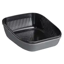 Zooplus Ferplast Birba ontsmette kattenbak grijs / zwart kat aanbieding