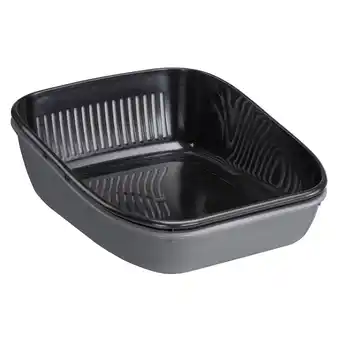 Zooplus Ferplast Birba ontsmette kattenbak grijs / zwart kat aanbieding