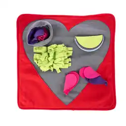 Zooplus TIAKI snuffeldeken hart 50x50cm, rode hond aanbieding