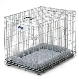 Zooplus M: L 76 x B 53 x H 61 cm - Savic Dog Residence Hondenbench incl. kussen aanbieding