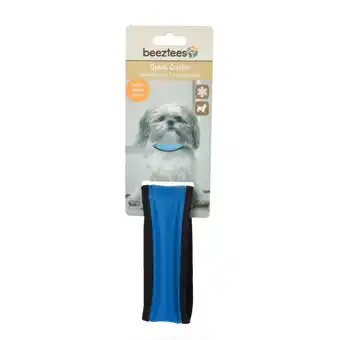 Zooplus beeztees Quick Cooler Halsband Izi maat S: 28-38cm nekomtrek hond aanbieding