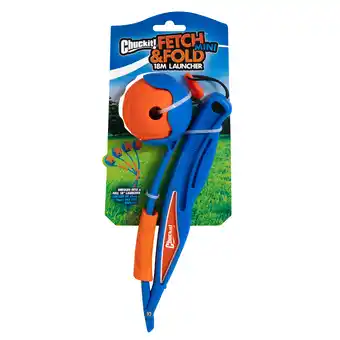 Zooplus Chuckit! Fetch & Fold Mini Ball Launcher maat 18m 18,9cm hond aanbieding