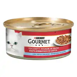 Zooplus 24 x 195g Gourmet natvoer voor katten met forel & Zalm aanbieding