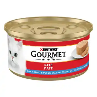 Zooplus 24 x 195g Gourmet natvoer voor katten Tonijn & Zeevis aanbieding