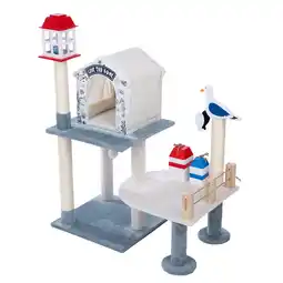 Zooplus TIAKI krabpaal zeehaven - H 110 x L 83 x B 45 cm aanbieding
