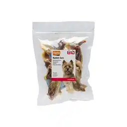 Zooplus 250g beeztees gedroogde konijnenoren met eend hondensnacks aanbieding
