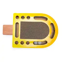 Zooplus Beeztees krabspeeltje ijs, geel 55x35x6cm kat aanbieding